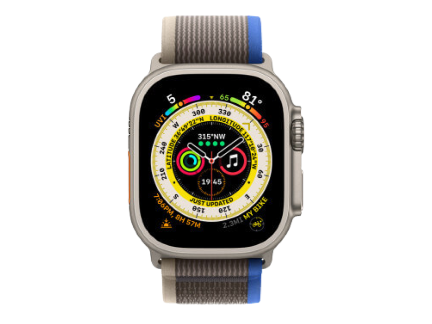 Apple Watch Ultra GPS + Cellular 49мм Blue/Gray Alpine Loop (размер S/M; M/L)