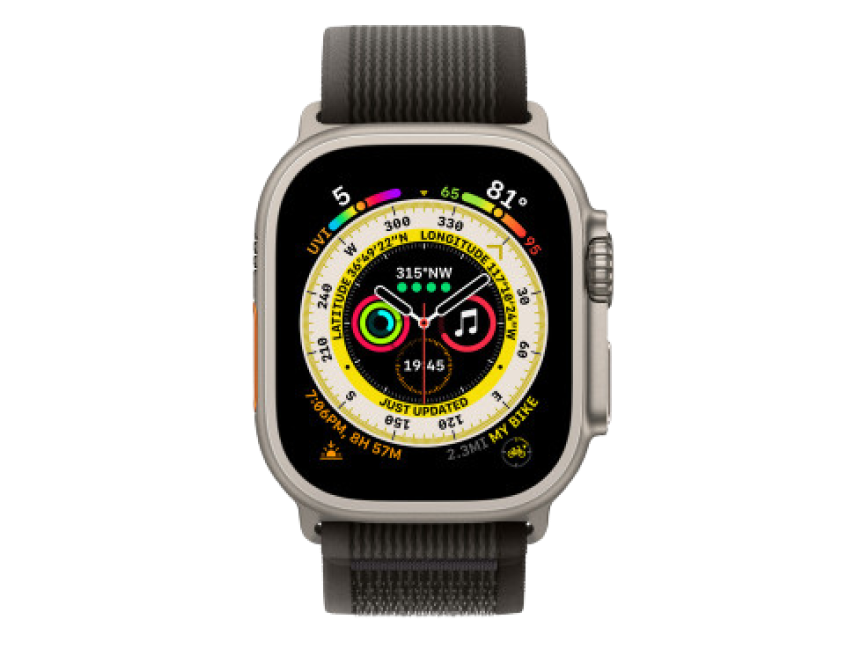 Apple Watch Ultra GPS + Cellular 49мм Black/Gray Alpine Loop (размер S/M; M/L)