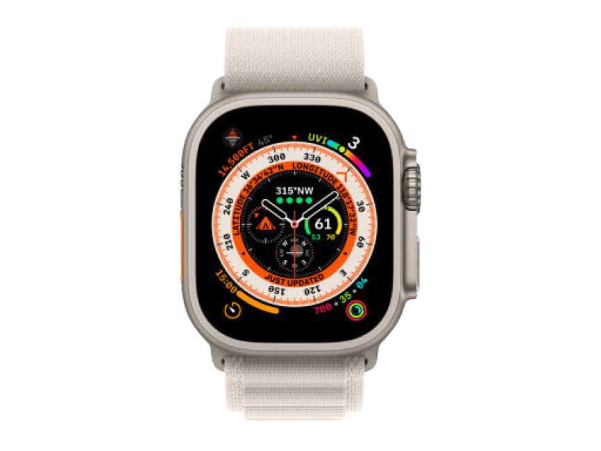 Apple Watch Ultra GPS + Cellular 49мм Starlight Alpine Loop (размер S/M; M/L)