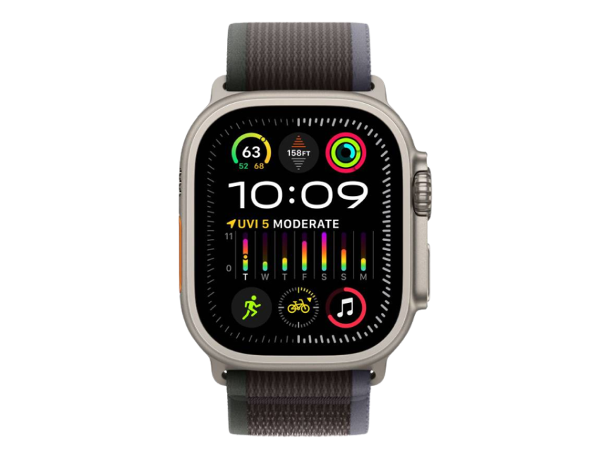 Apple Watch Ultra 2 GPS + Cellular 49мм Titanium Case with Blue/Black Trail Loop S/M M/L