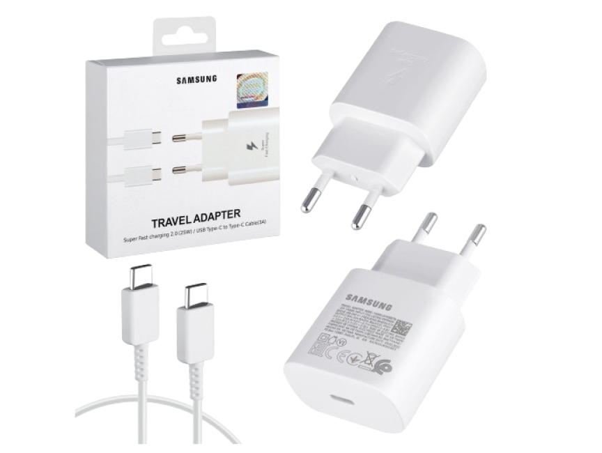 Сетевое зарядное Samsung 25W USB-C Power Adapter Белый