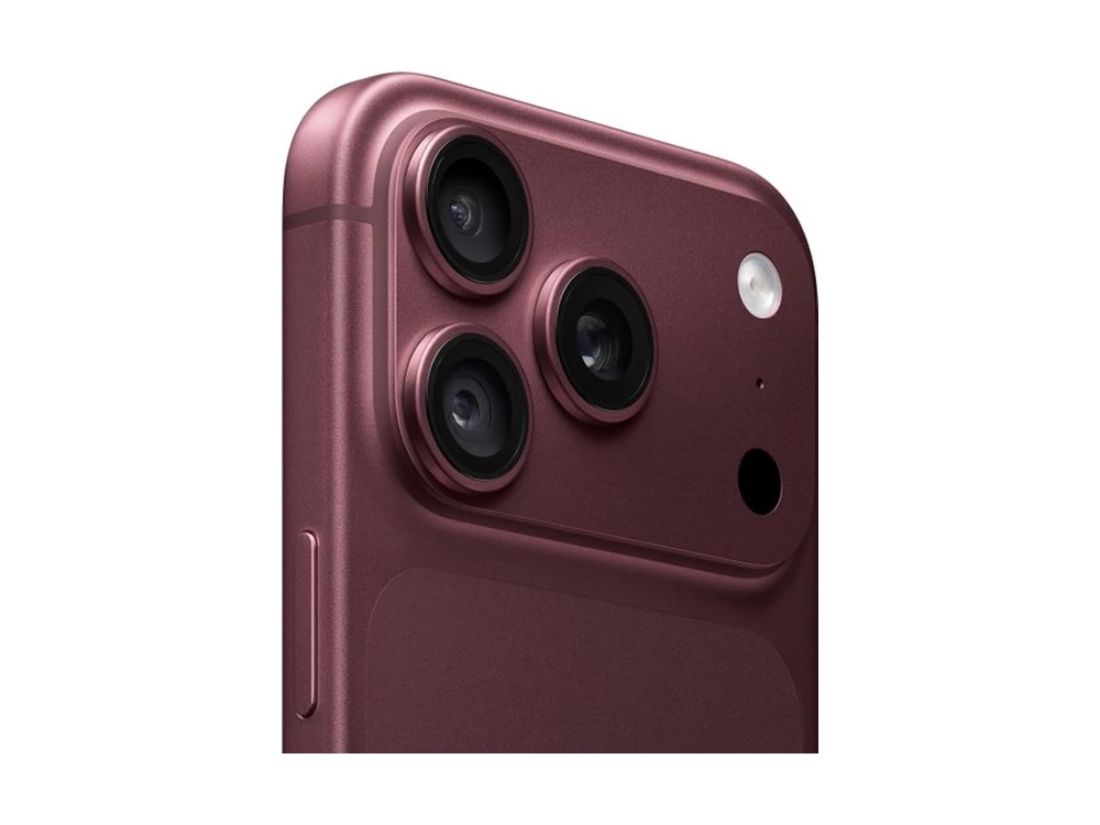 Apple iPhone 18 Pro Бордовый (Burgundy) — вид сбоку