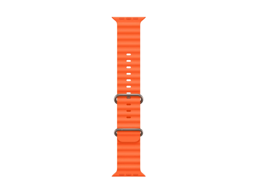 Apple Watch Ultra 2 GPS + Cellular 49мм Titanium Case with Orange Ocean Band (One Size)