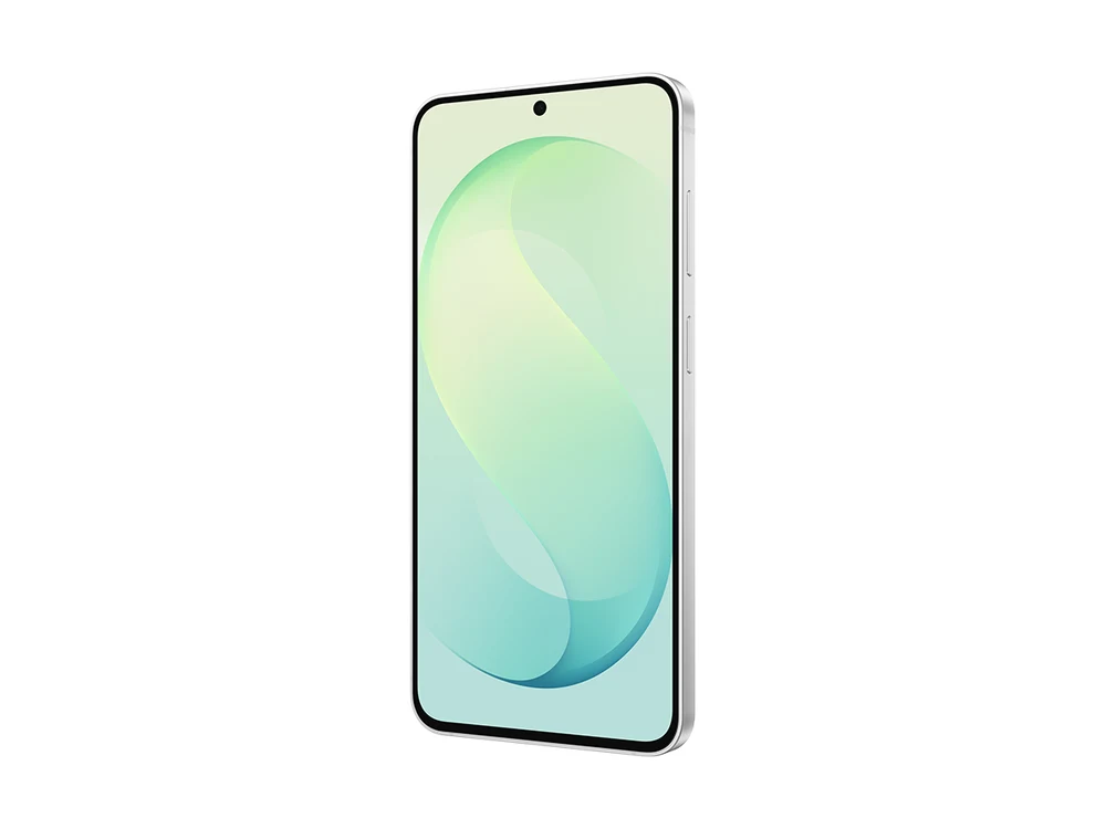 Samsung Galaxy S26 FE Фисташковый — вид сбоку