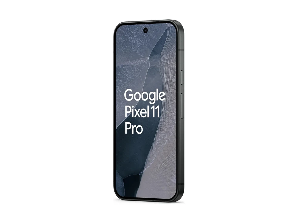 Google Pixel 11 Pro Обсидиан — вид сбоку