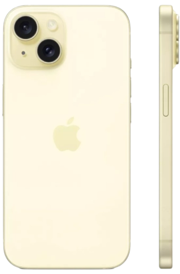 Apple iPhone 15 256GB желтый