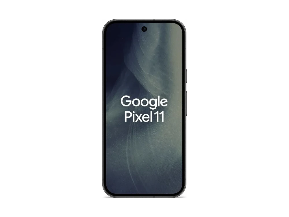 Google Pixel 11 Обсидиан — вид сбоку