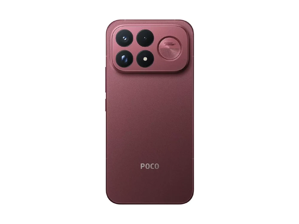 POCO F9 Ultra Бордовый — задняя панель