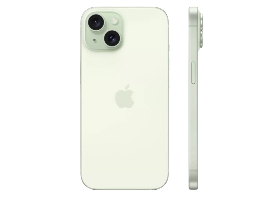 Apple iPhone 15 128GB зеленый