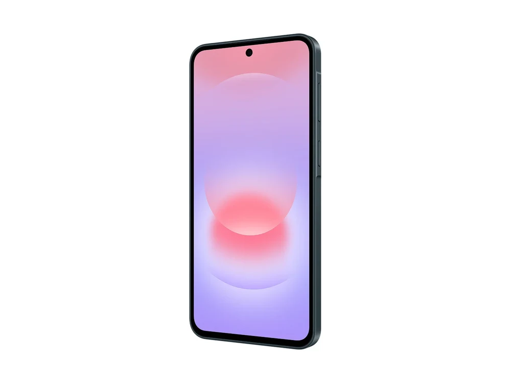 Samsung Galaxy A37 5G Серо-зелёный — вид сбоку
